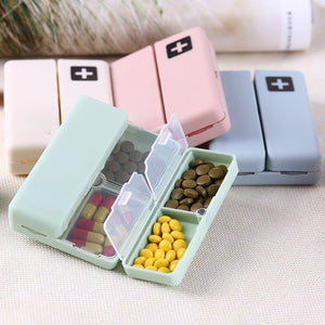 Weekly Pill Box 7 Days Foldable Travel Kit